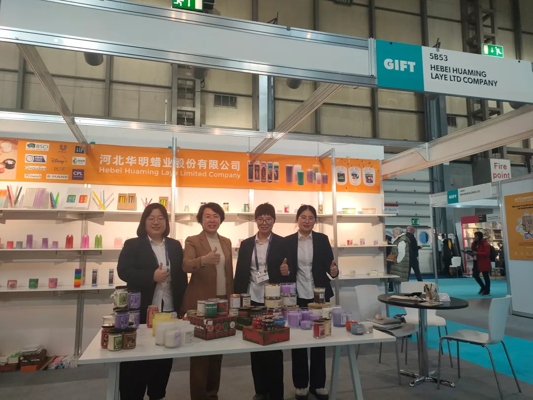 Aromatic Candles Rise in the International Market: Huaming Co.'s 2025 Birmingham International Exhibition Journey