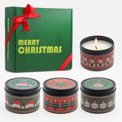 Natural Soy Wax Aromatherapy Candle for Home Scented Candles Gift Set